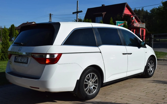Honda Odyssey cena 59900 przebieg: 214000, rok produkcji 2012 z Siedlce małe 301